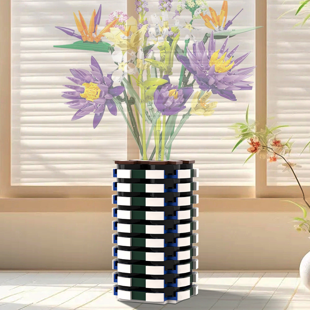 allan's vase building set | moc-80930 - 1