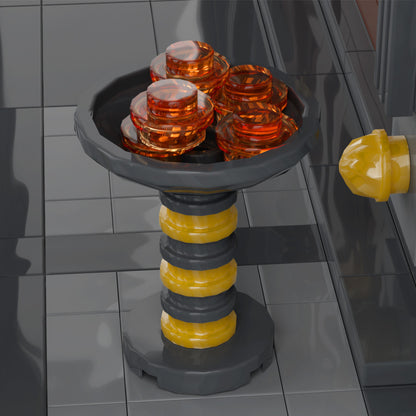 ancient roman temple building set | lego compatible - 6