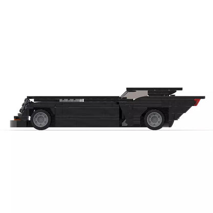 animated series batmobile building set | moc-93430 - 3