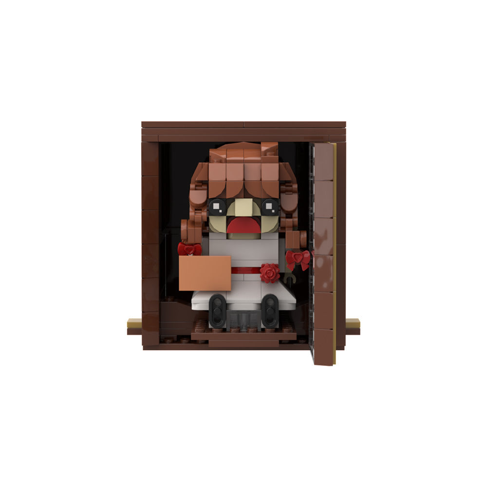 annabelle horror doll moc building blocks - 189 pcs - 2