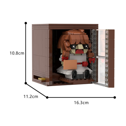 annabelle horror doll moc building blocks - 189 pcs - 4