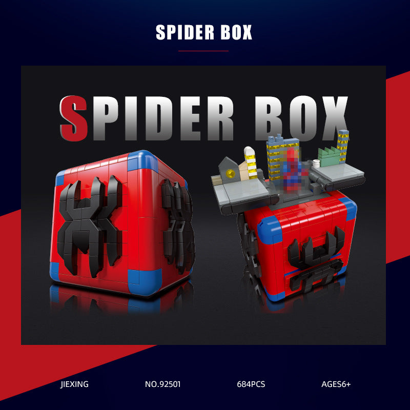 apider box building set - 648 pcs | jiestar 92501 - 3