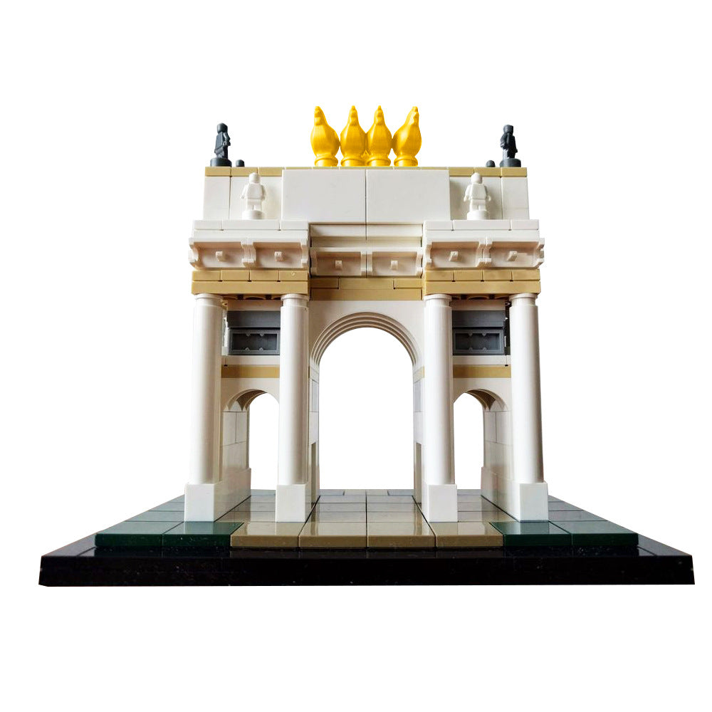 arco della pace building set | lego compatible - 2