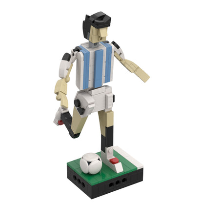 argentina soccer team player building set | moc-130032 - 3