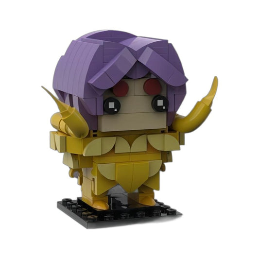 aries no mu brickheadz building set | saint seiya | moc-93984 - 2