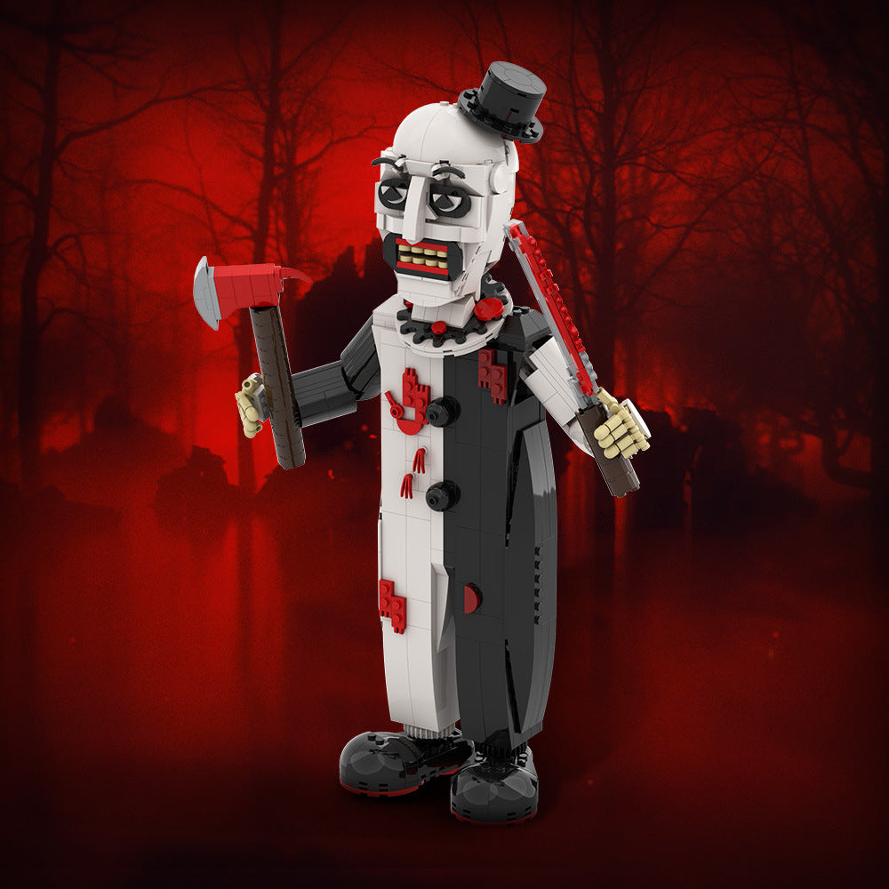 Art the Clown Full-Body MOC Building Set | Compatible with LEGO Bricks