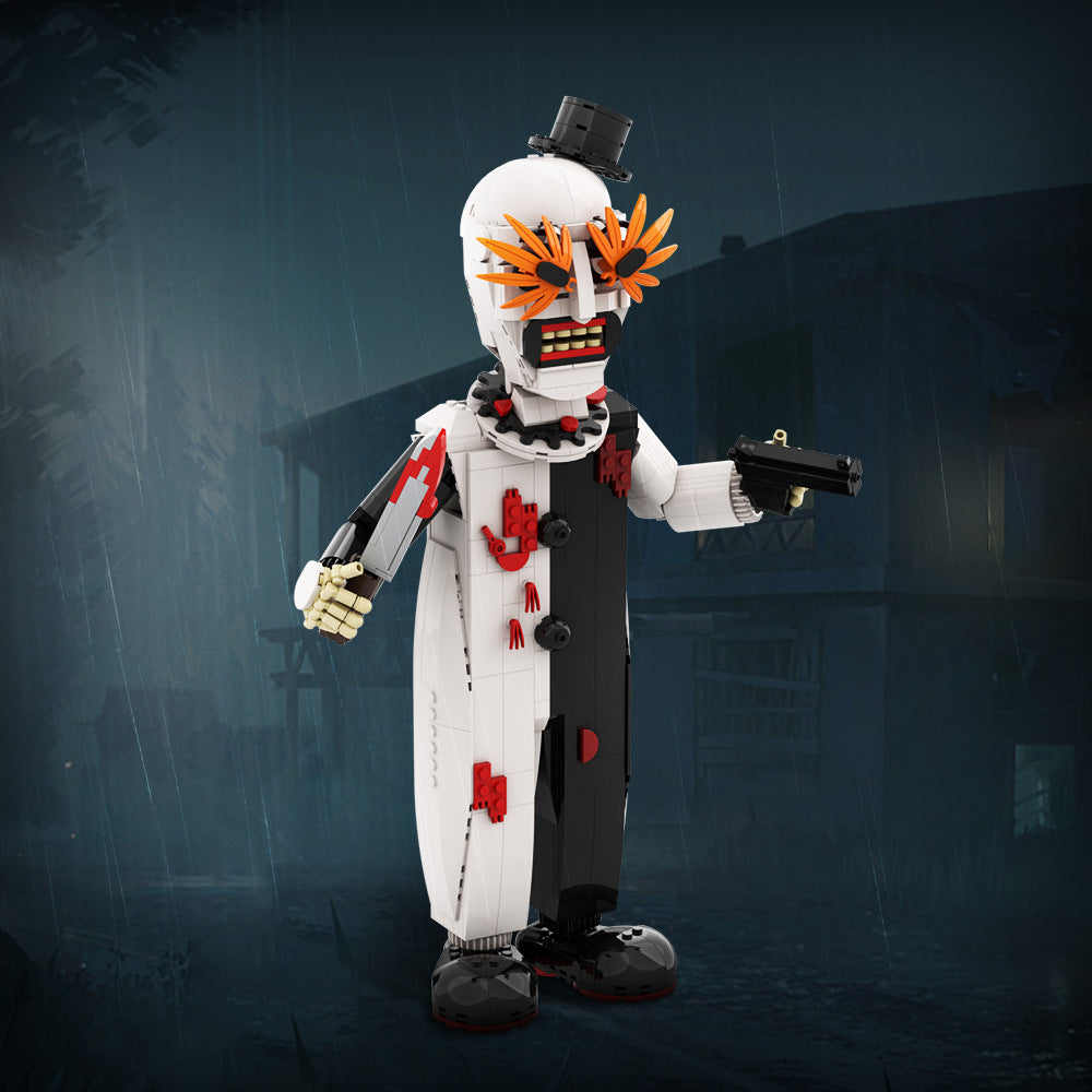 Art the Clown Full-Body MOC Building Set | Compatible with LEGO Bricks