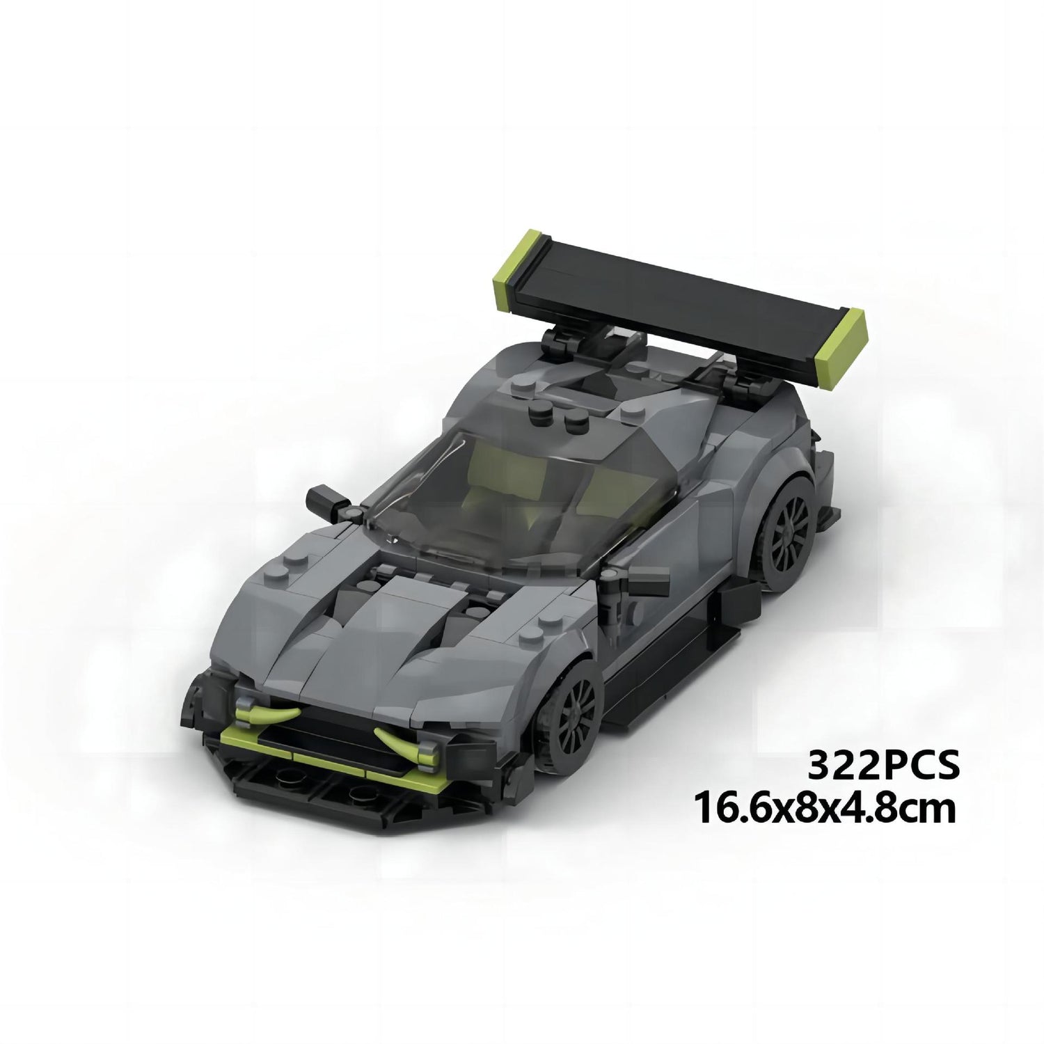 aston martin vantage gt3 building set | moc-118125 - 6
