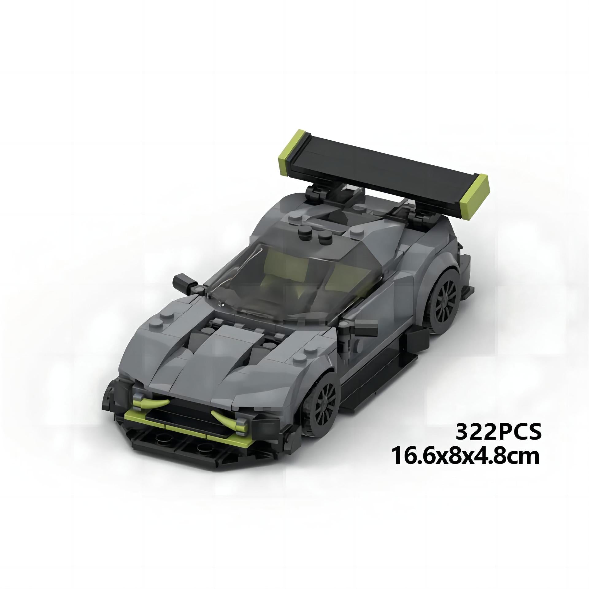 aston martin vantage gt3 building set | moc-118125 - 6