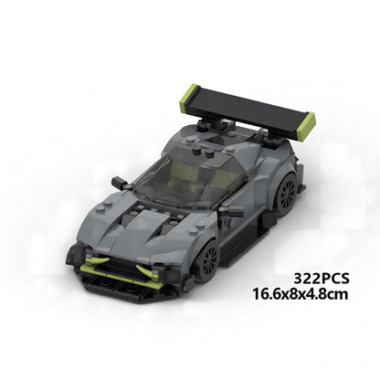 aston martin vantage gt3 building set | moc-118125 - 6