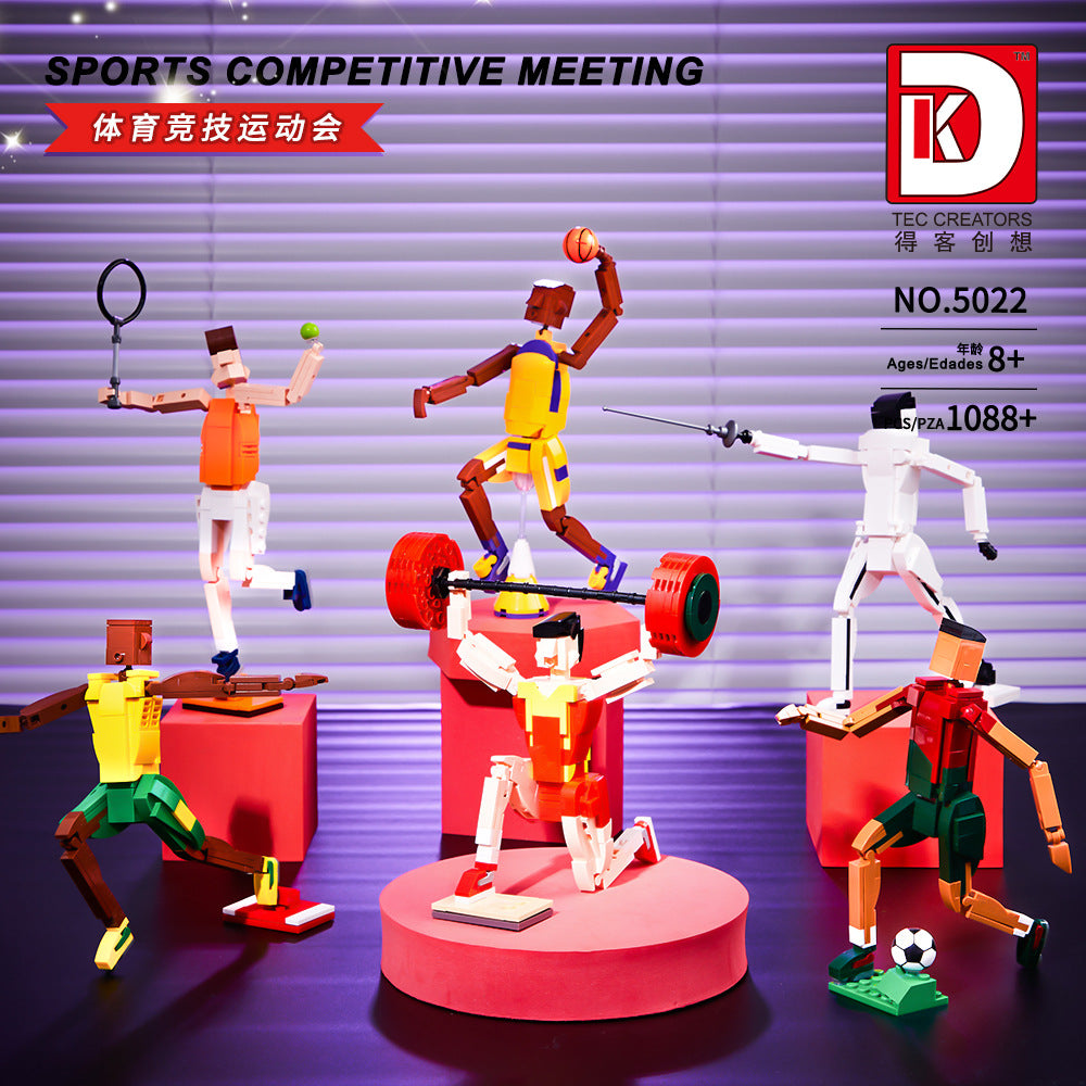 athletic meeting - 1088 pcs | dk 5022 - 2