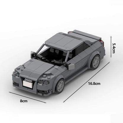 audi rs-4 2007 building set | moc-128625 - 5