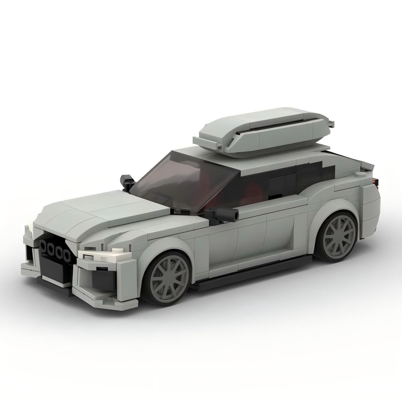 audi rs6(c8) avant building set | moc-171153 - 1