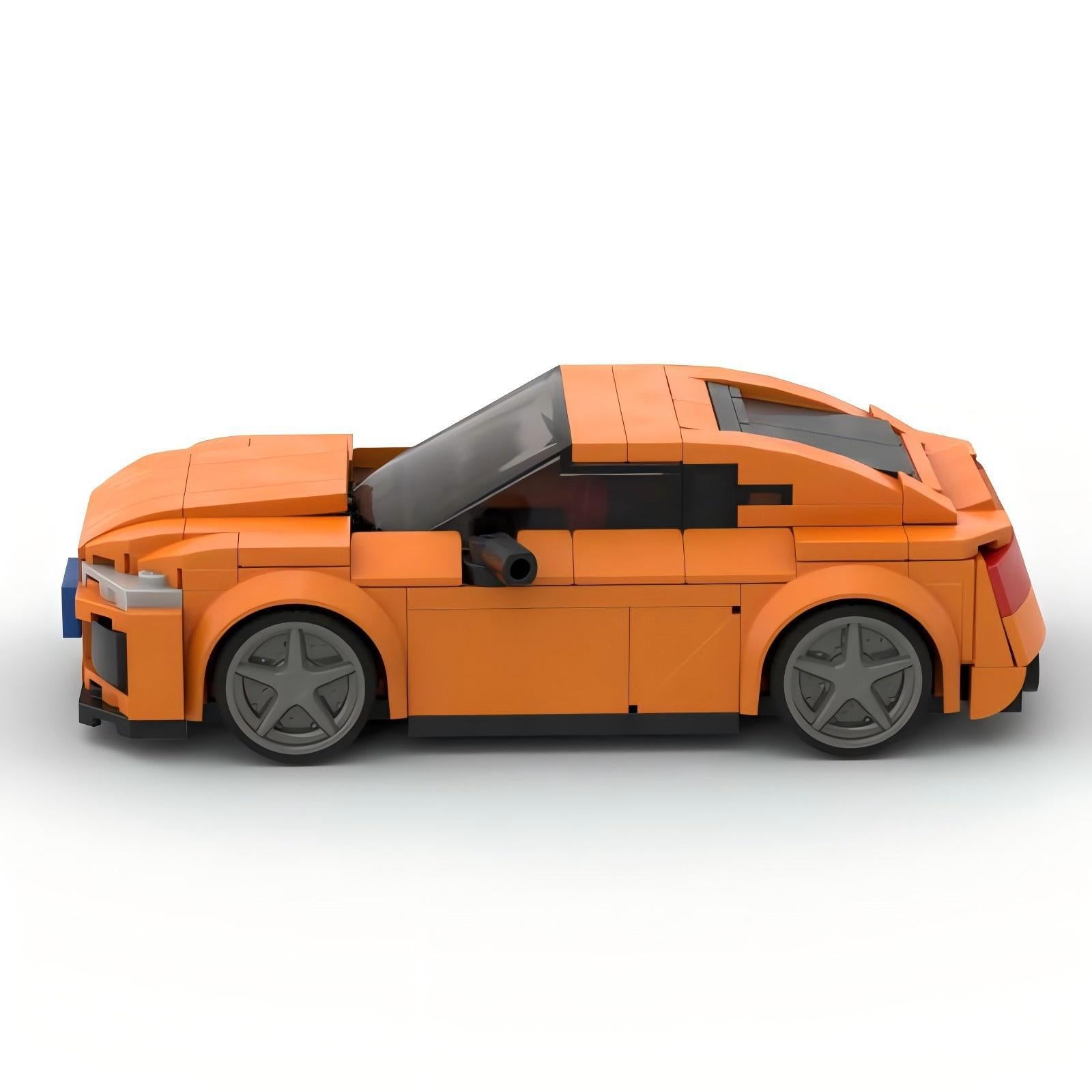 audi ttrs(8s) coupe building set | moc-167371 - 4