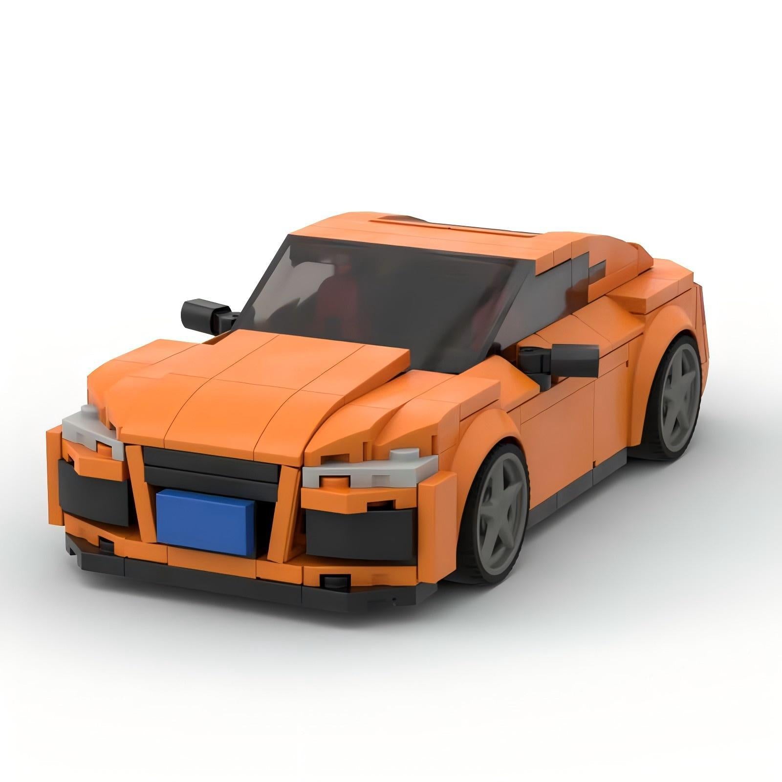 audi ttrs(8s) coupe building set | moc-167371 - 5