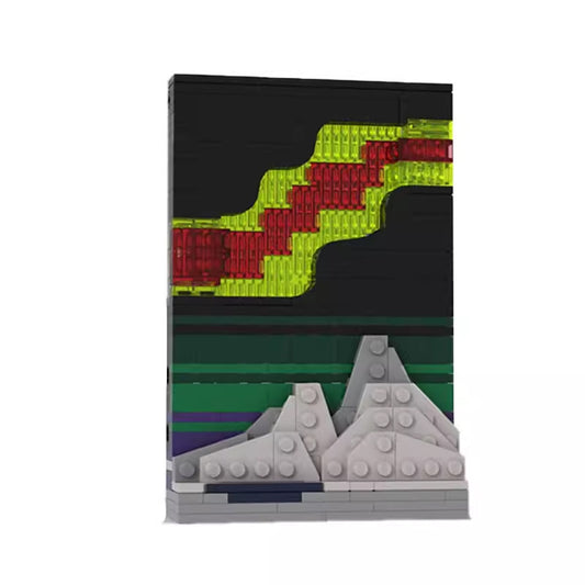 aurora borealis building set | moc-172773 - 1