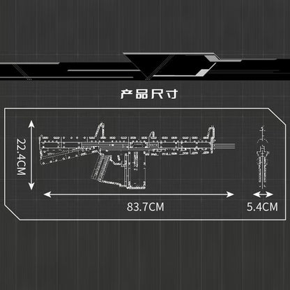 auto assault - 12 shotgun - 1680 pcs | mouldking 14019 - 4