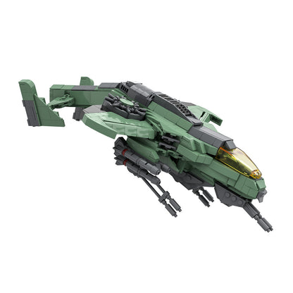 av-22 sparrowhawk building set | halo | lego compatible - 2