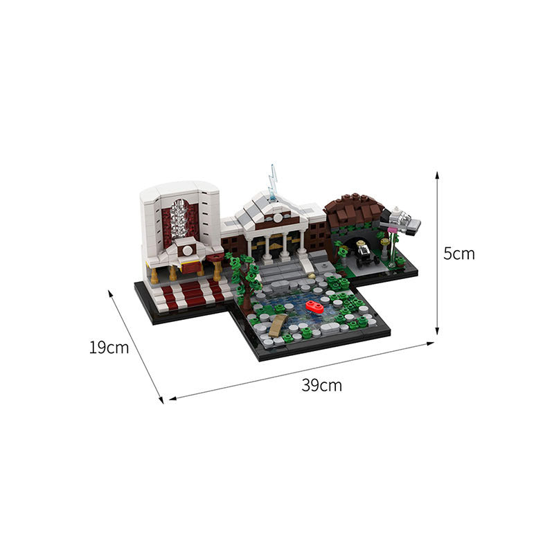 back to the future ii skyline moc building set | moc-42821 - 2