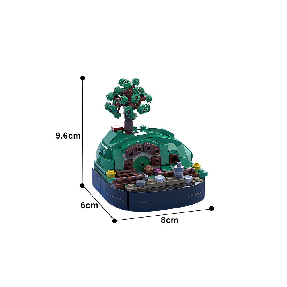 bag end building set | lotr | lego compatible - 2