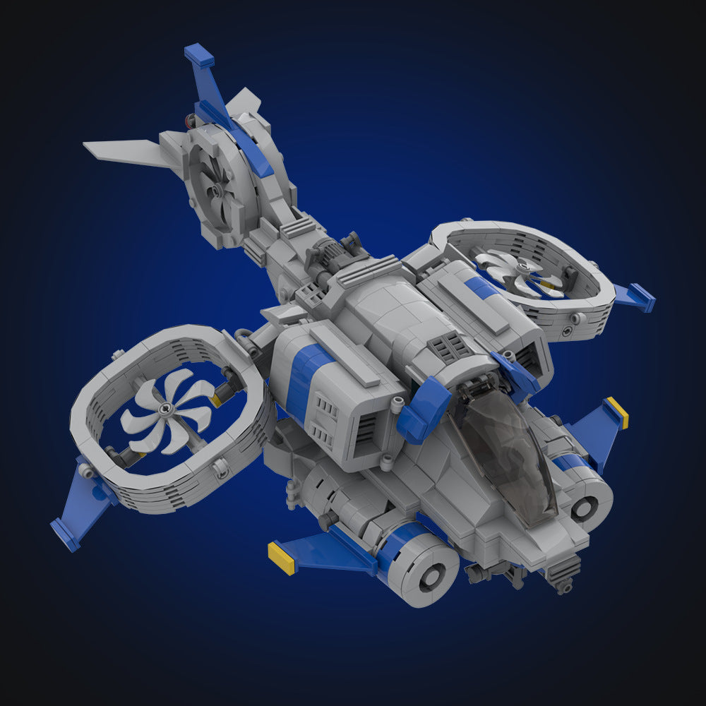 banshee building set | starcraft | lego compatible - 3
