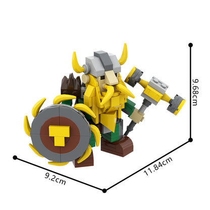 barf the banana dwarf building set | moc-202132 - 4