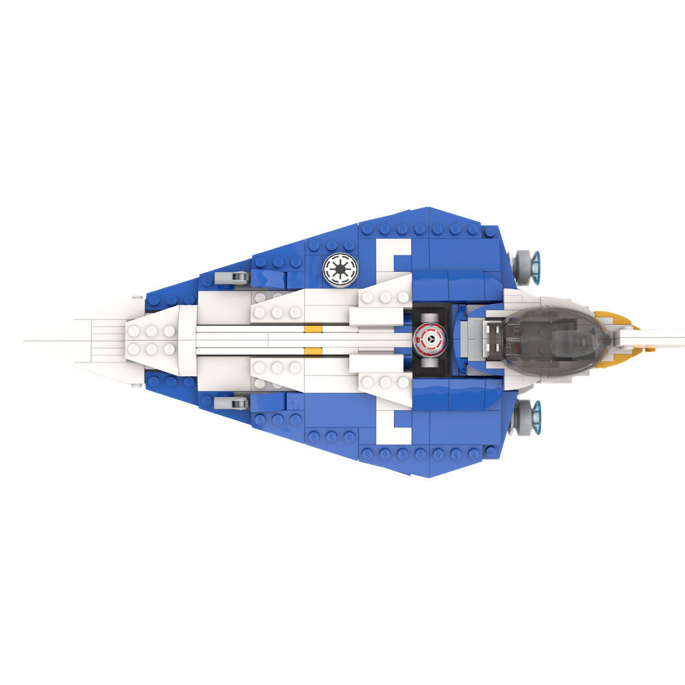 barriss offee's delta-7b starfighter building set | moc-60030 - 2