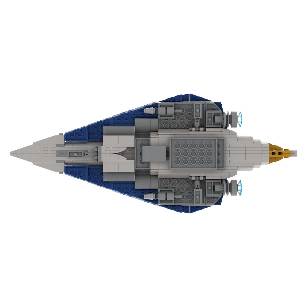 barriss offee's delta-7b starfighter building set | moc-60030 - 3
