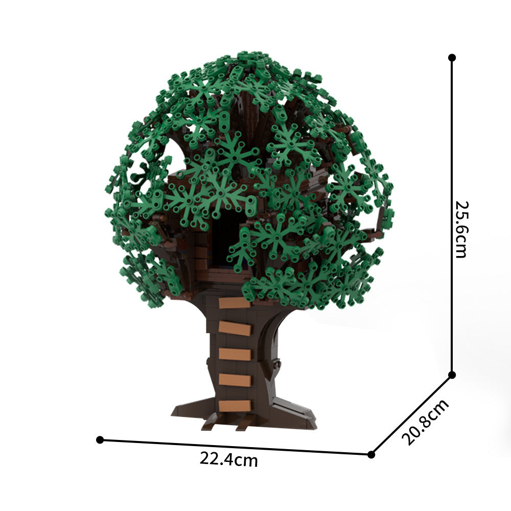 bart's treehouse building set | the simpsons | moc-220588 - 4