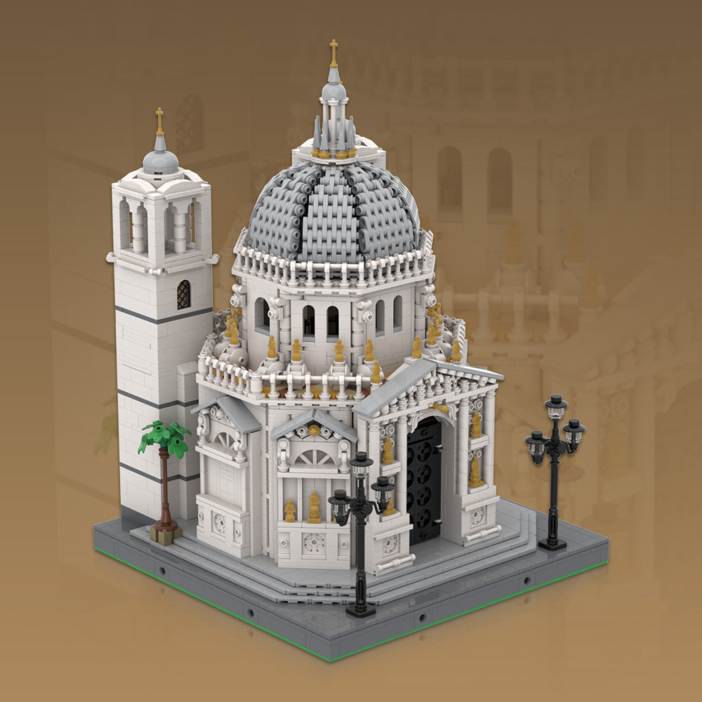 basilica di santa maria della salute building set | lego compatible - 2