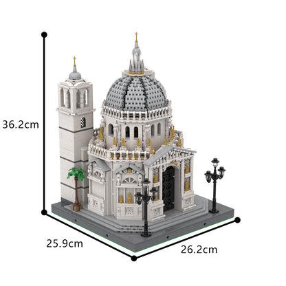 basilica di santa maria della salute building set | lego compatible - 3