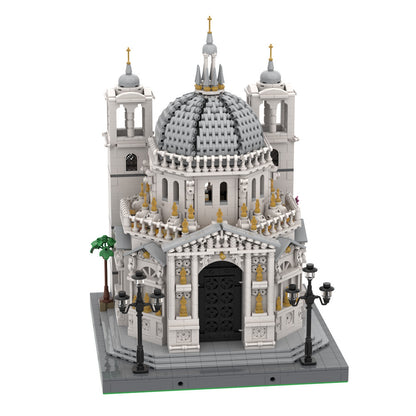 basilica di santa maria della salute building set | lego compatible - 4