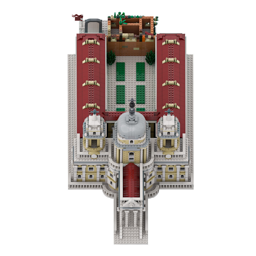 basilica of superga catholic church building set | lego compatible - 2