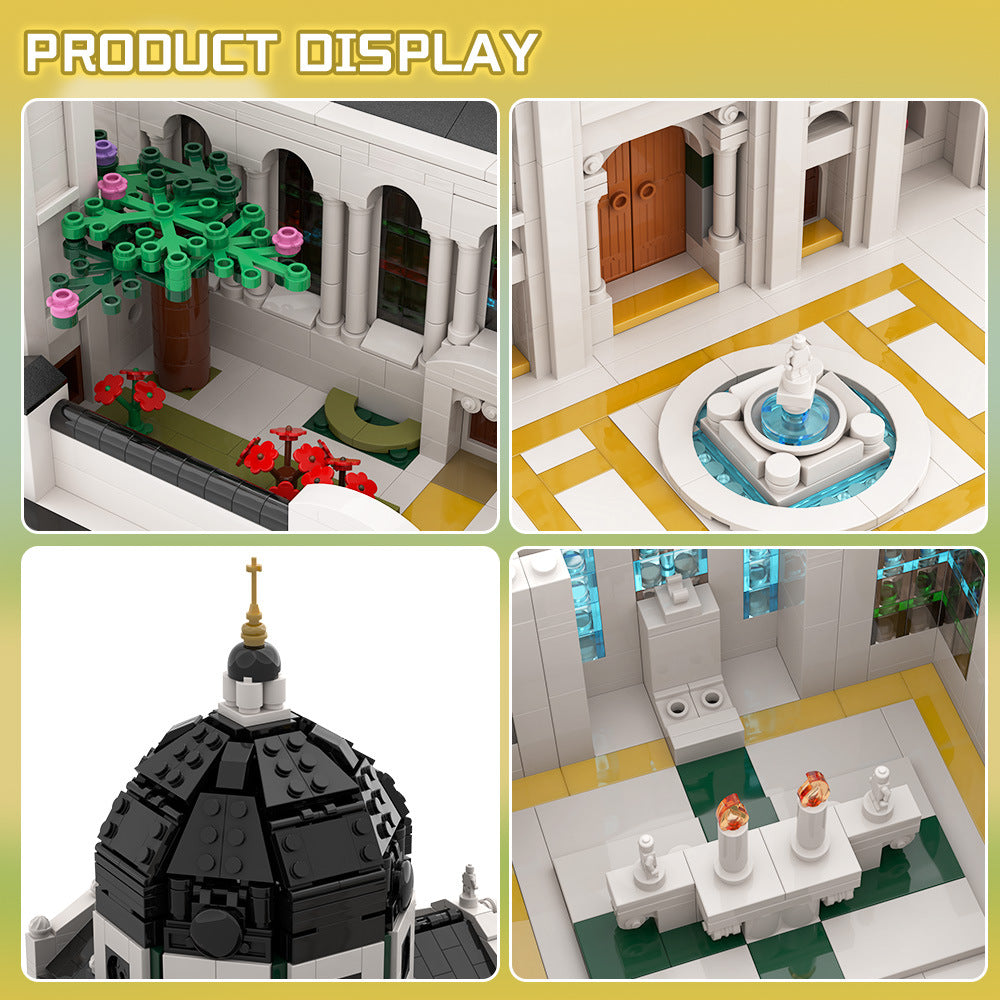 basilique st maurice building set | lego compatible - 3