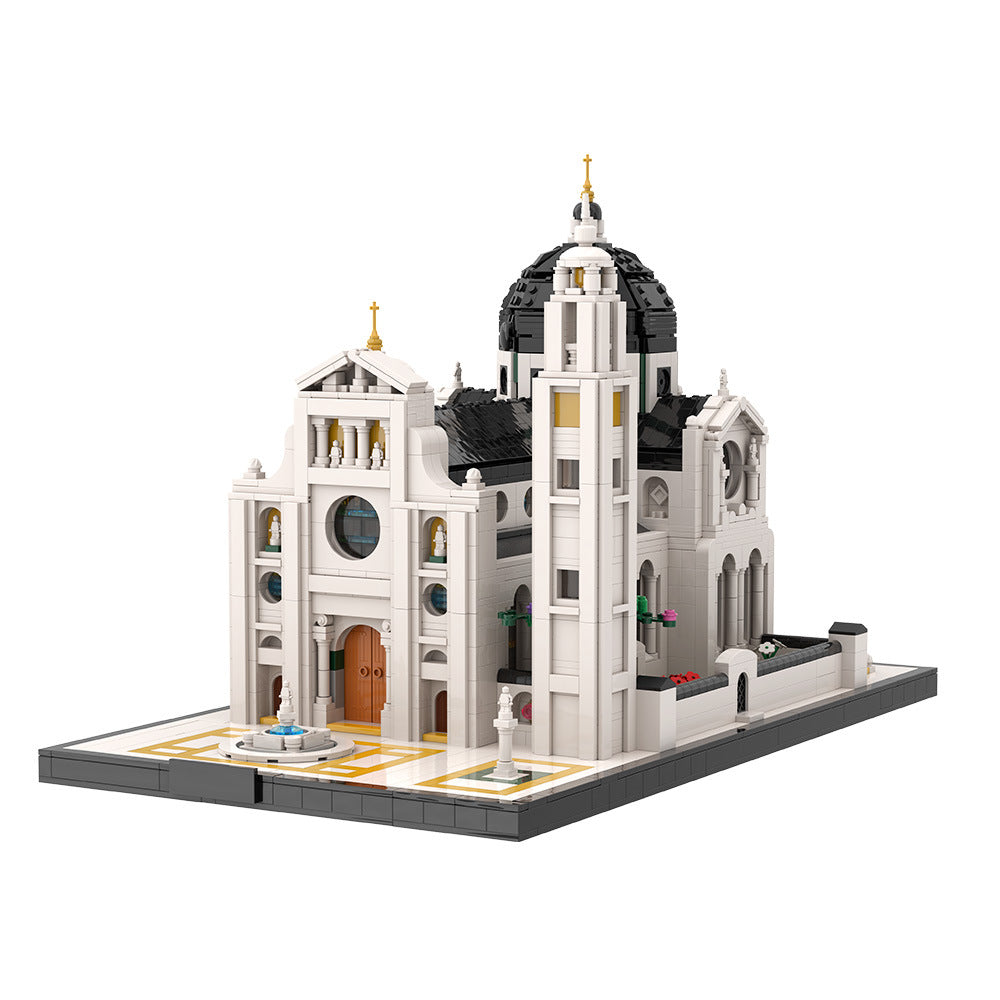basilique st maurice building set | lego compatible - 5