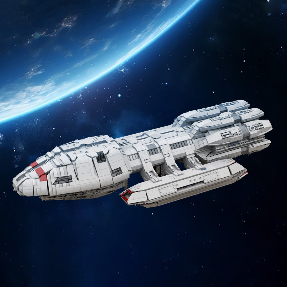 battlestar pegasus building set | ucs scale | battlestar galactic | moc-217809 - 1