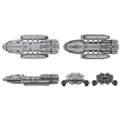 battlestar pegasus building set | ucs scale | battlestar galactic | moc-217809 - 3
