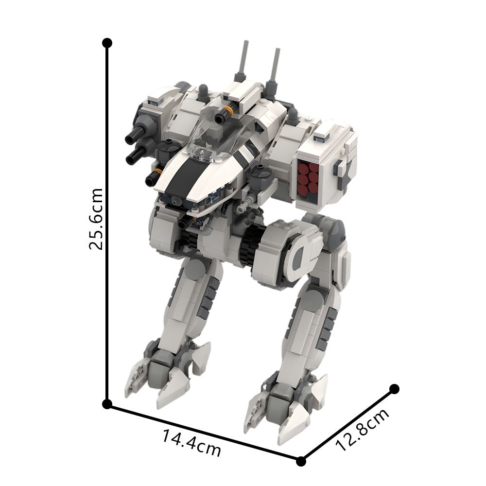 battletech osiris mech building set | mechwarrior | moc-213341 - 4
