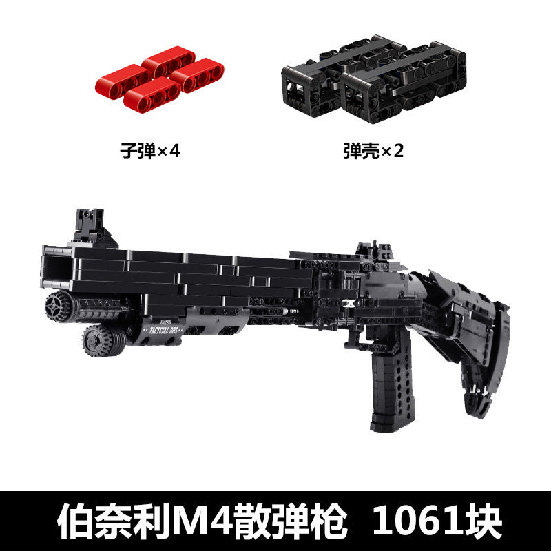 benelli m4 shotgun building set - 1061 pcs | mouldking 14003 - 6