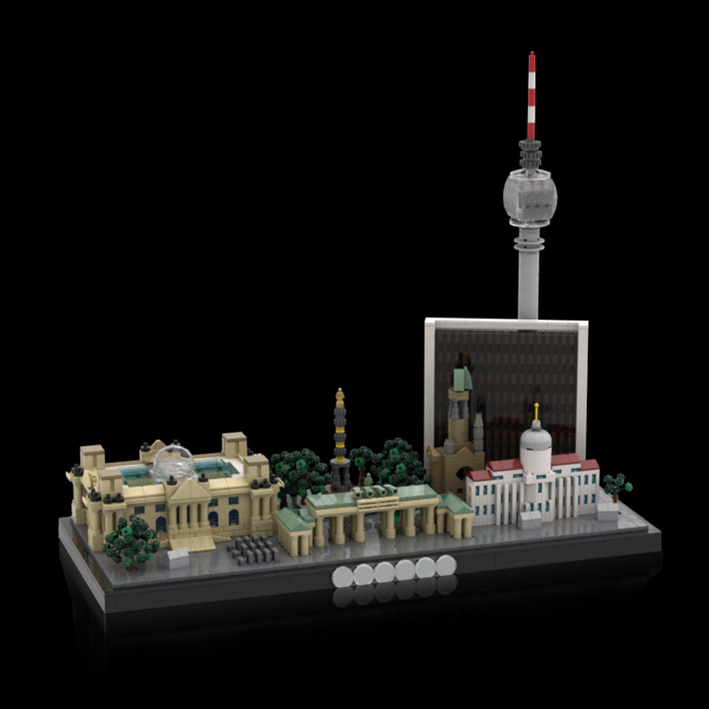 berlin skyline building set | moc-197505 - 1