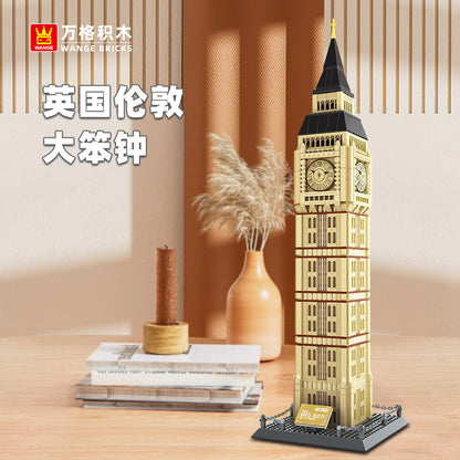 big ben, london, england - building blocks set - wange 5216 - 1