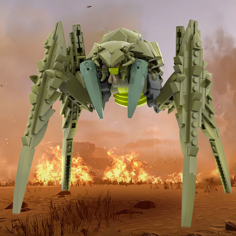 bile titan building set | helldivers | lego compatible - 2