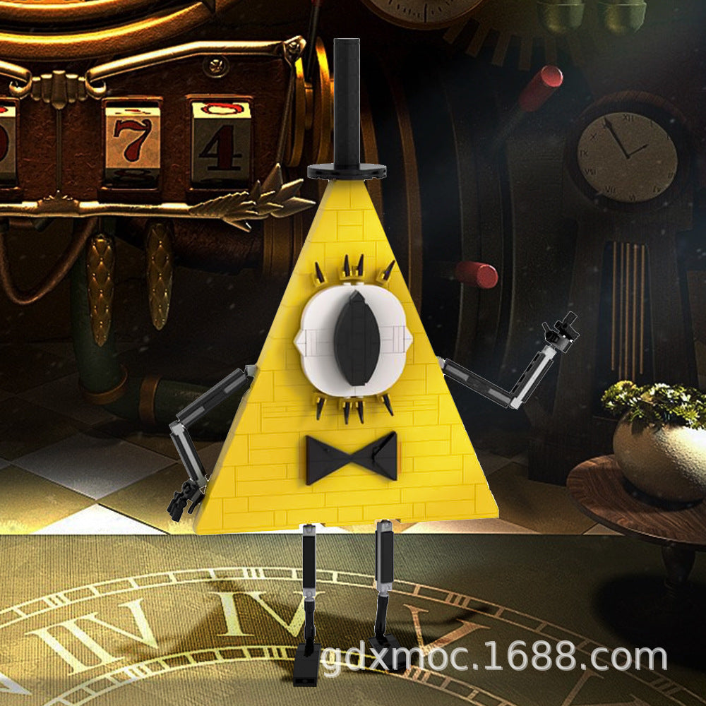 bill cipher building set | gravity falls | moc-175772 - 1