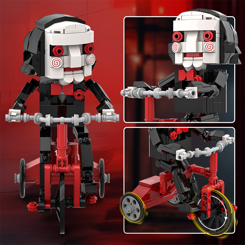 billy the puppet building set | saw | lego compatible - 6