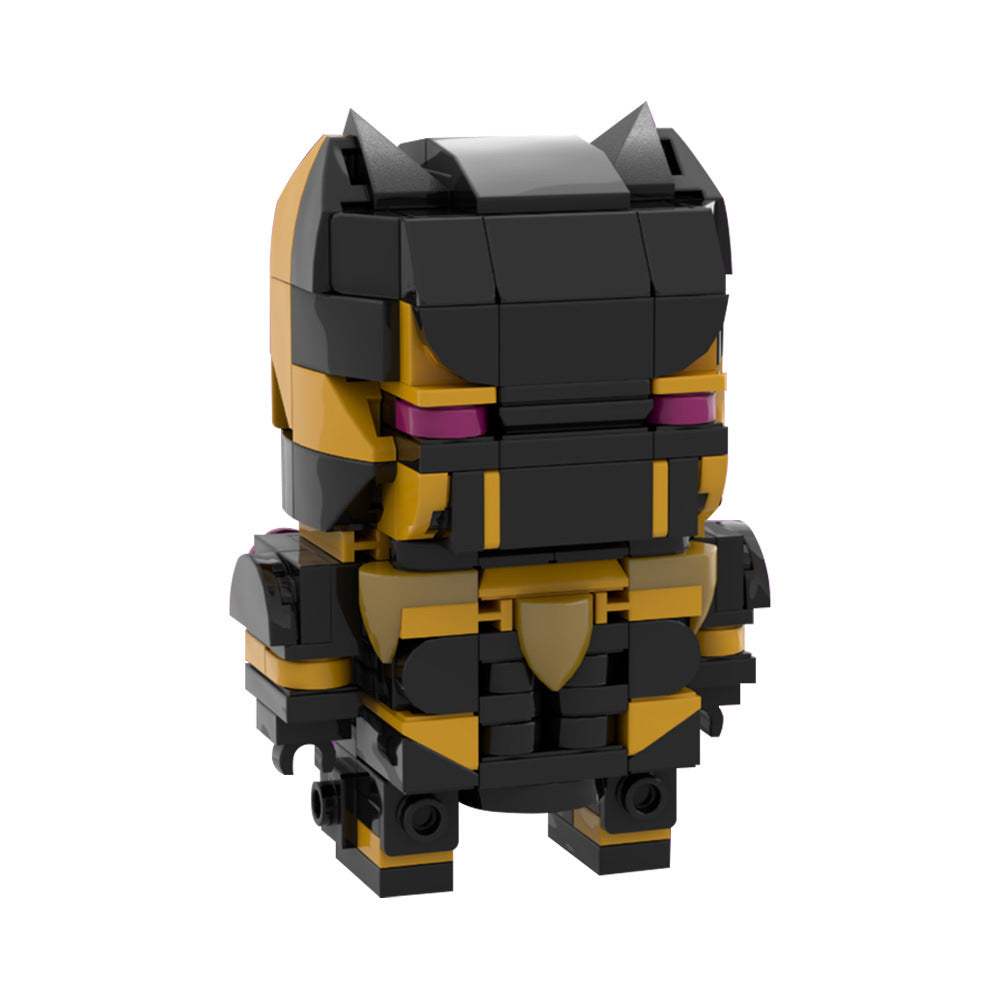 black panther brickheadz building set | moc-208410 - 2