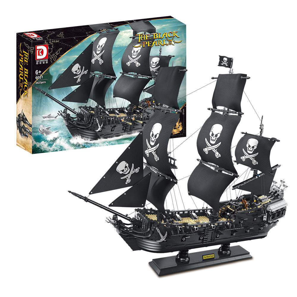 black pearl ship from pirates of the caribbean | dk 6001 - 5