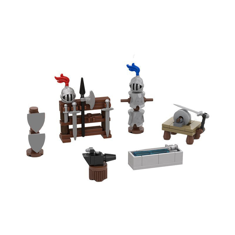 blacksmith accessories moc building set | moc-117559 - 4