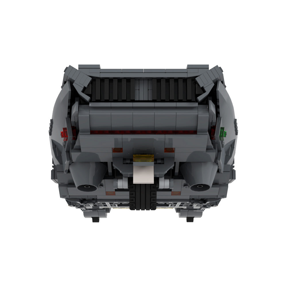 blade runner 2049 k's spinner building set | moc-29014 - 5