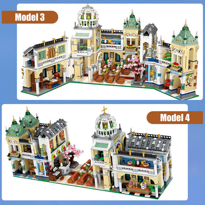 Blocks Wedding Chapel Assembled Puzzle Toys 3308 pcs