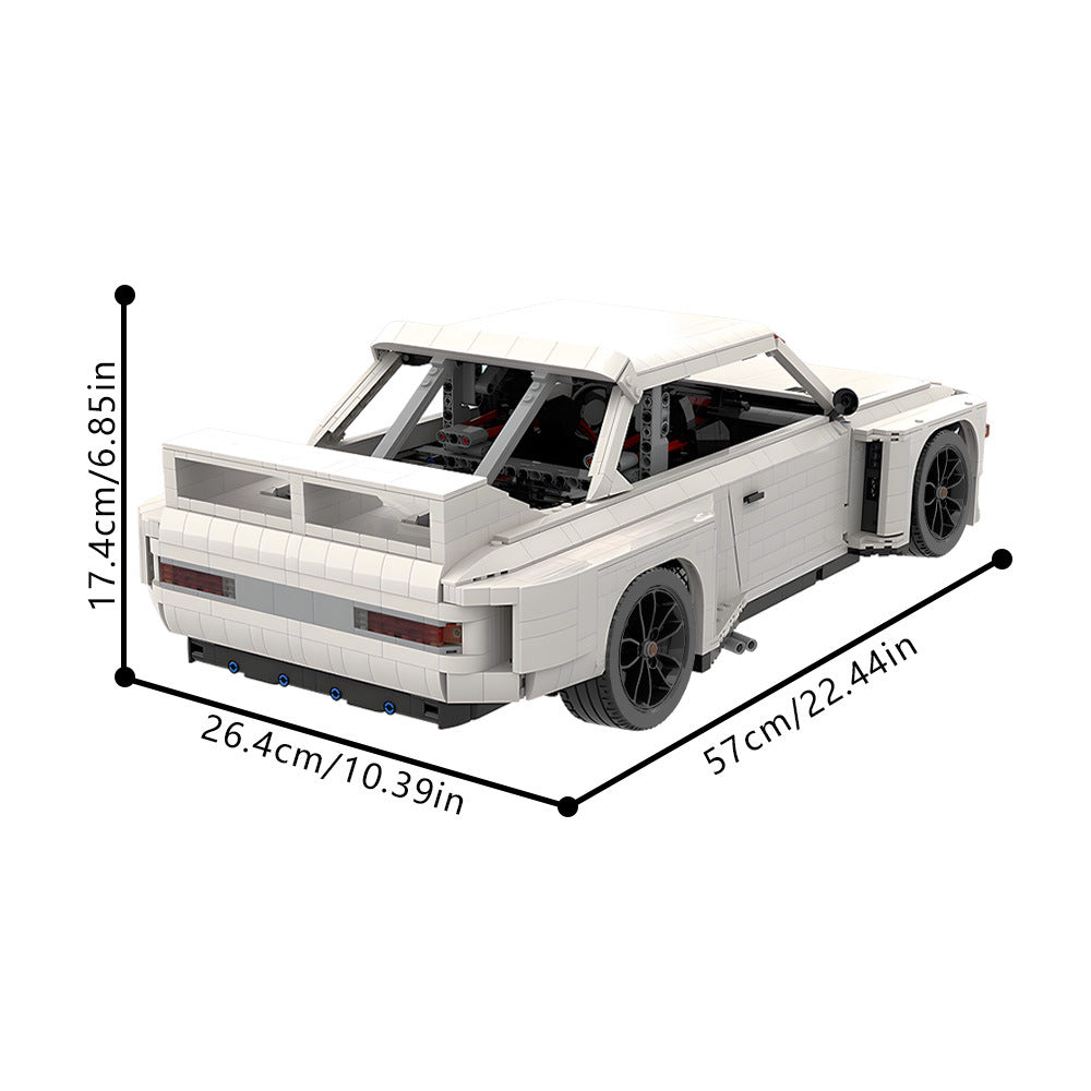 bmw 3.0 csl imsa 1975 building set | moc-189726 - 3
